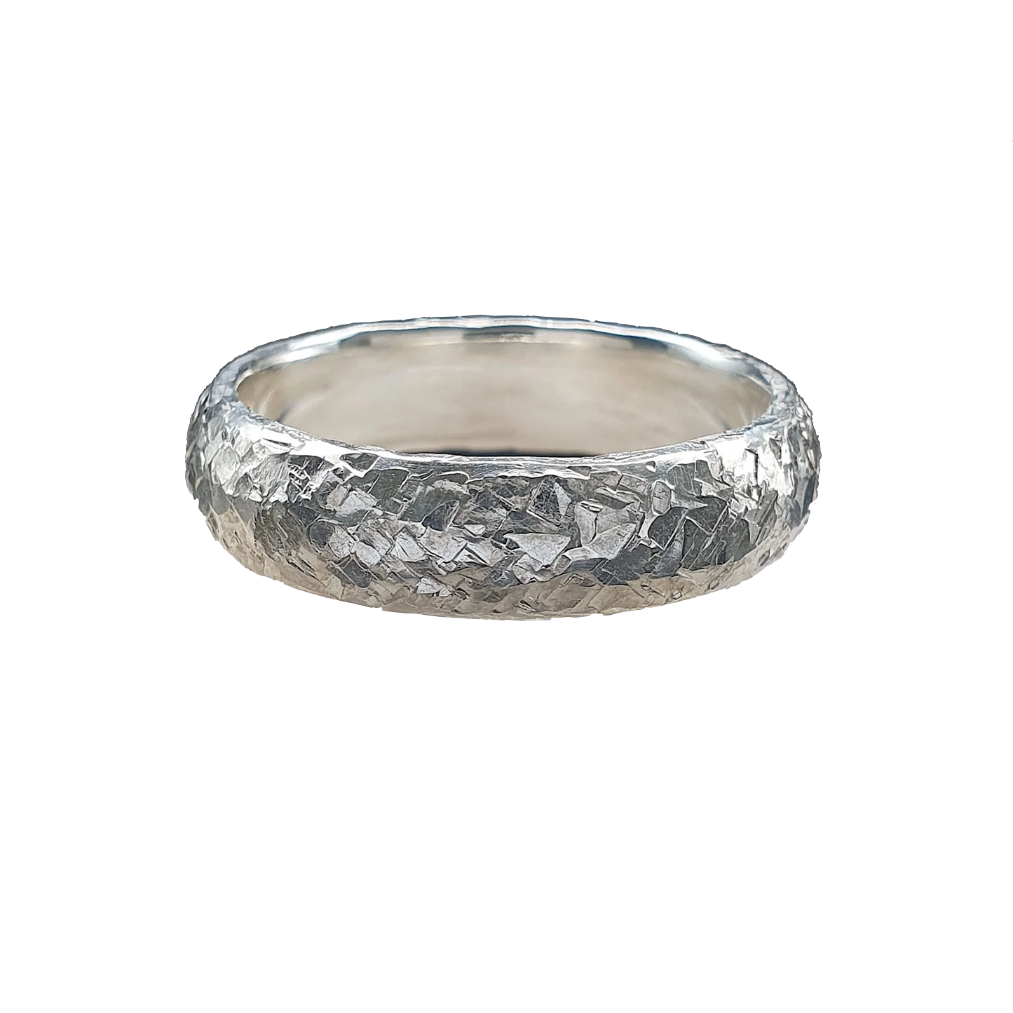 Hammered Silver Ring